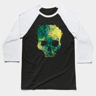 Toxic skull Baseball T-Shirt